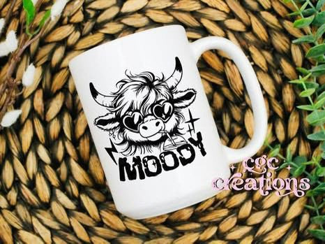 Moody 15oz Ceramic Coffee Mug