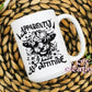 Apparently I Have An Attitude 15oz Ceramic Coffee Mug