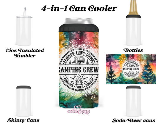 Camping Crew 4-in-1 can cooler