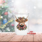 Christmas Cow Insulated Wine Tumbler