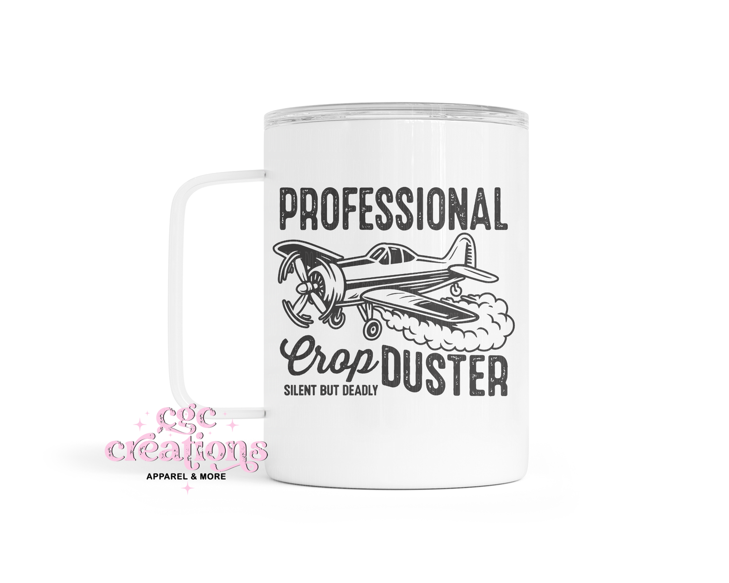 Crop Duster Insulated Coffee Tumbler