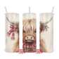 Christmas Cow 20 oz Insulated Tumbler