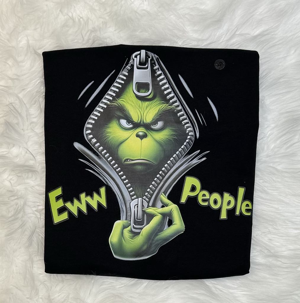 Eww People Christmas Crewneck Sweatshirt