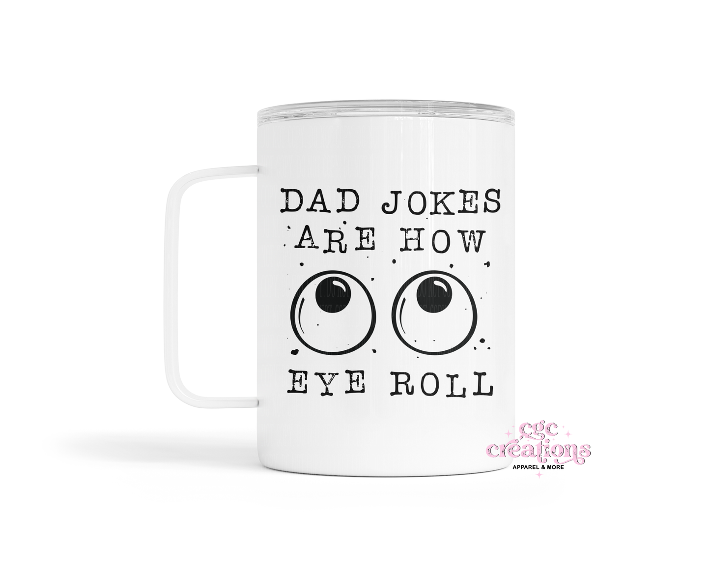 Eye Roll Insulated Coffee Tumbler