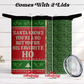 Santa Knows You're A Ho 20 oz Insulated Tumbler