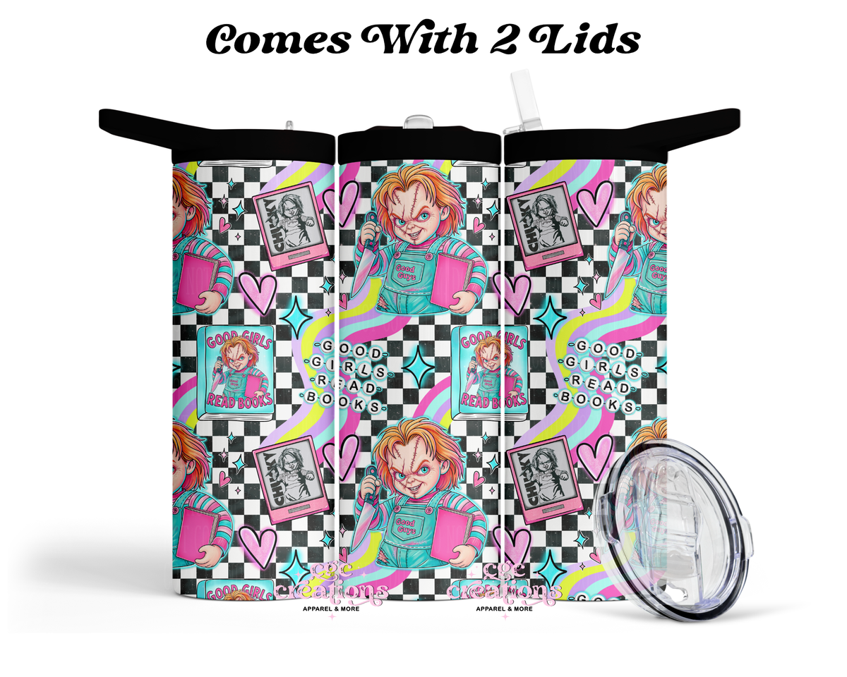 Good Girls Read Books 20 oz Insulated Tumbler