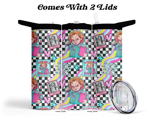 Good Girls Read Books 20 oz Insulated Tumbler