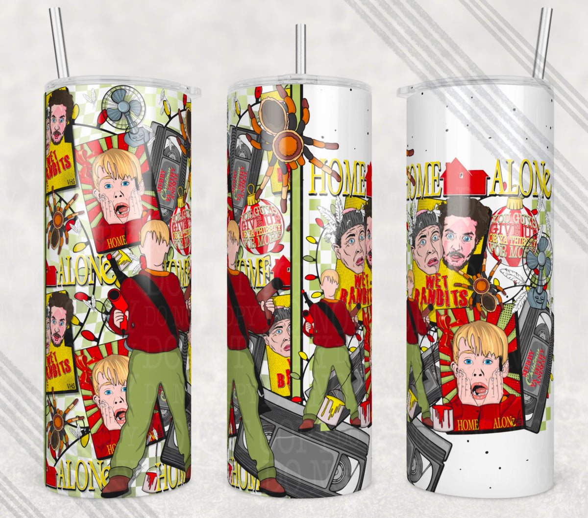 Christmas Alone 20 oz Insulated Tumbler