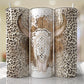 Cowgirl Bull Cow Skull 20oz Insulated Tumbler
