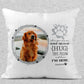 Dog Memorial Personalized Hug Me Pillow