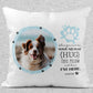 Dog Memorial Personalized Hug Me Pillow