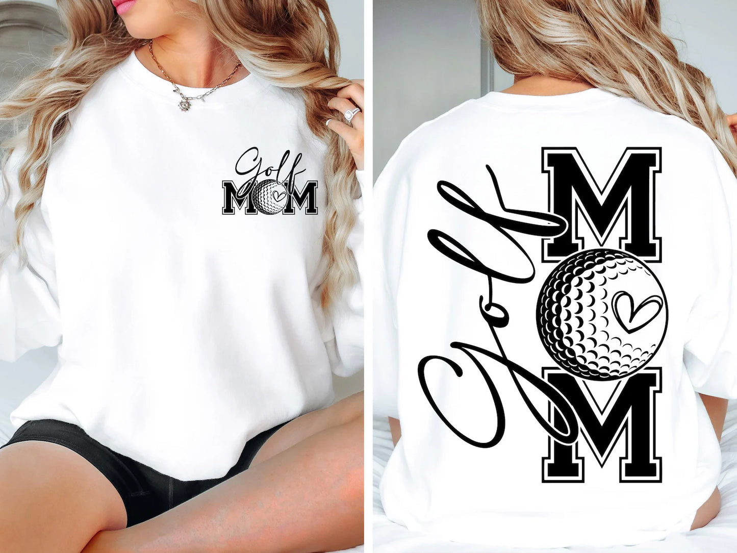 Golf Mom Crewneck Sweatshirt