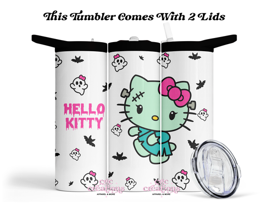 Frankenstein Kitty 20 oz Insulated Tumbler