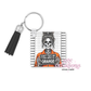 Don't Test Me I Look Great In Orange Acrylic Keychain