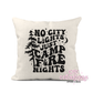 No City Lights Just Campfire Nights Pillow