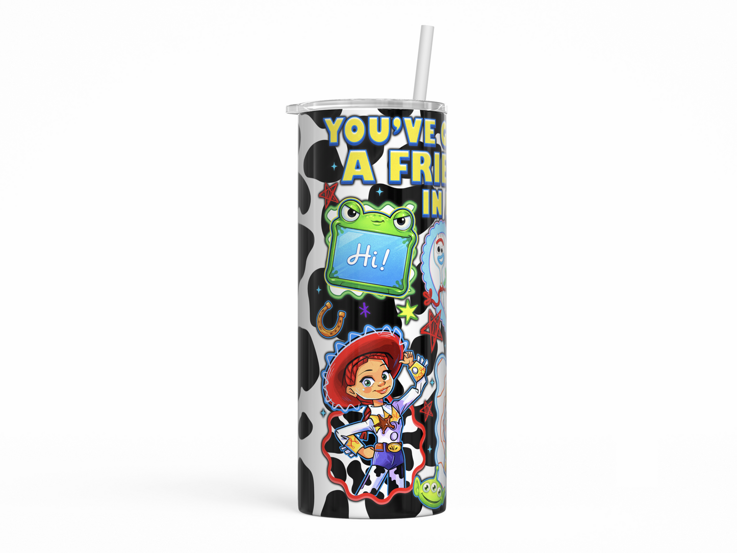 Space Ranger And Cowboy 20 oz Insulated Tumbler