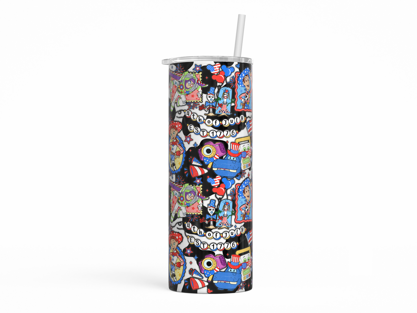 Space Ranger And Cowboy #3 20 oz Insulated Tumbler