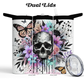Floral Skeleton 20oz Insulated Tumbler