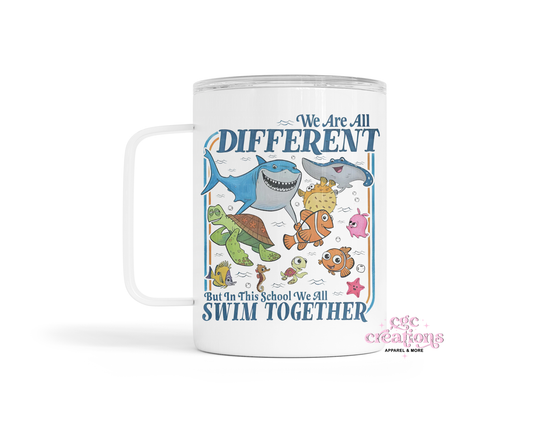 Swim Together Insulated Coffee Tumbler